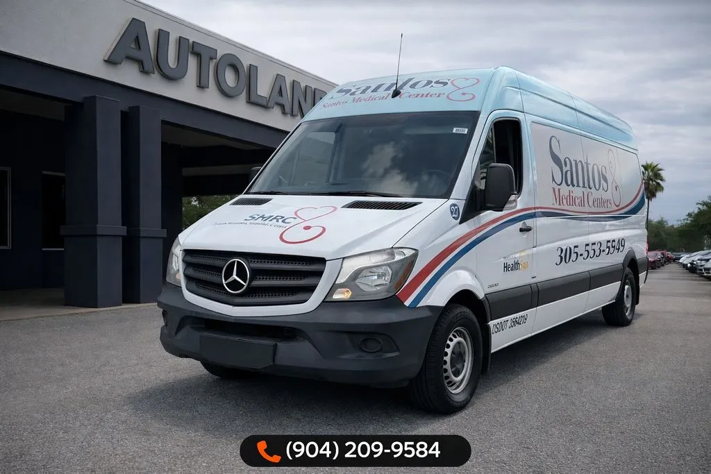 White 2016 Mercedes-Benz Sprinter 2500 Passenger 170 WB for sale in Jacksonville, FL