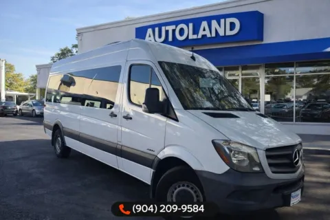 White 2016 Mercedes-Benz Sprinter 2500 Passenger 170 WB for sale in Jacksonville, FL