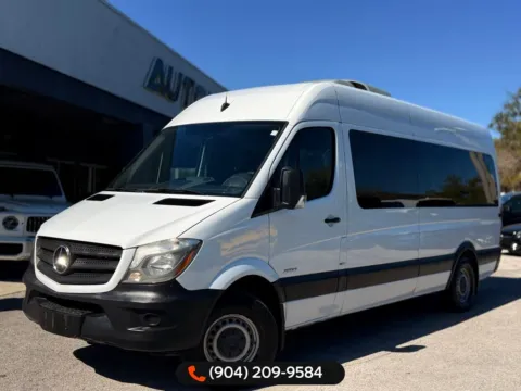 White 2016 Mercedes-Benz Sprinter 2500 Passenger 170 WB for sale in Jacksonville, FL