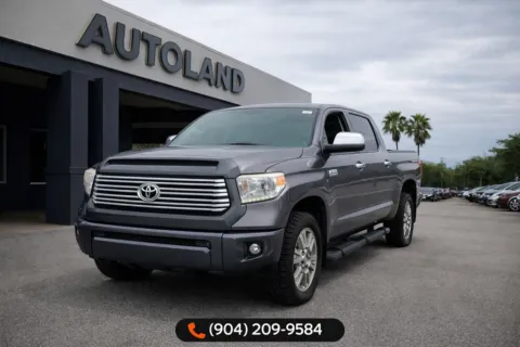 Gray 2015 Toyota Tundra Platinum for sale in Jacksonville, FL
