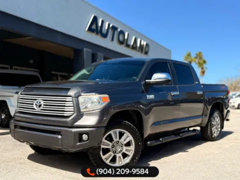 Gray 2015 Toyota Tundra Platinum for sale in Jacksonville, FL