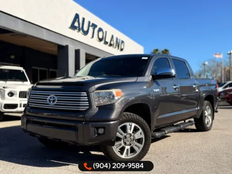 Gray 2015 Toyota Tundra Platinum for sale in Jacksonville, FL