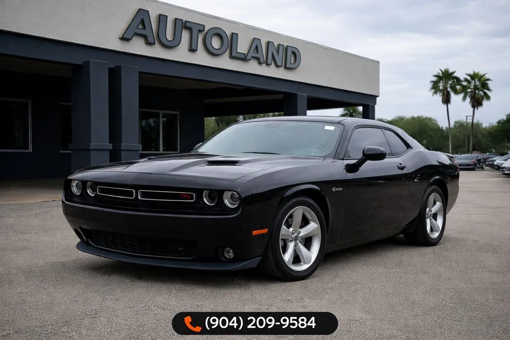 Black 2016 Dodge Challenger R/T for sale in Jacksonville, FL