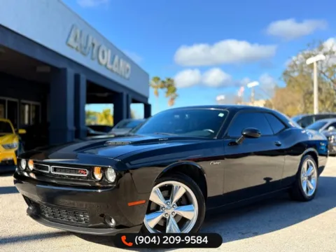Black 2016 Dodge Challenger R/T for sale in Jacksonville, FL