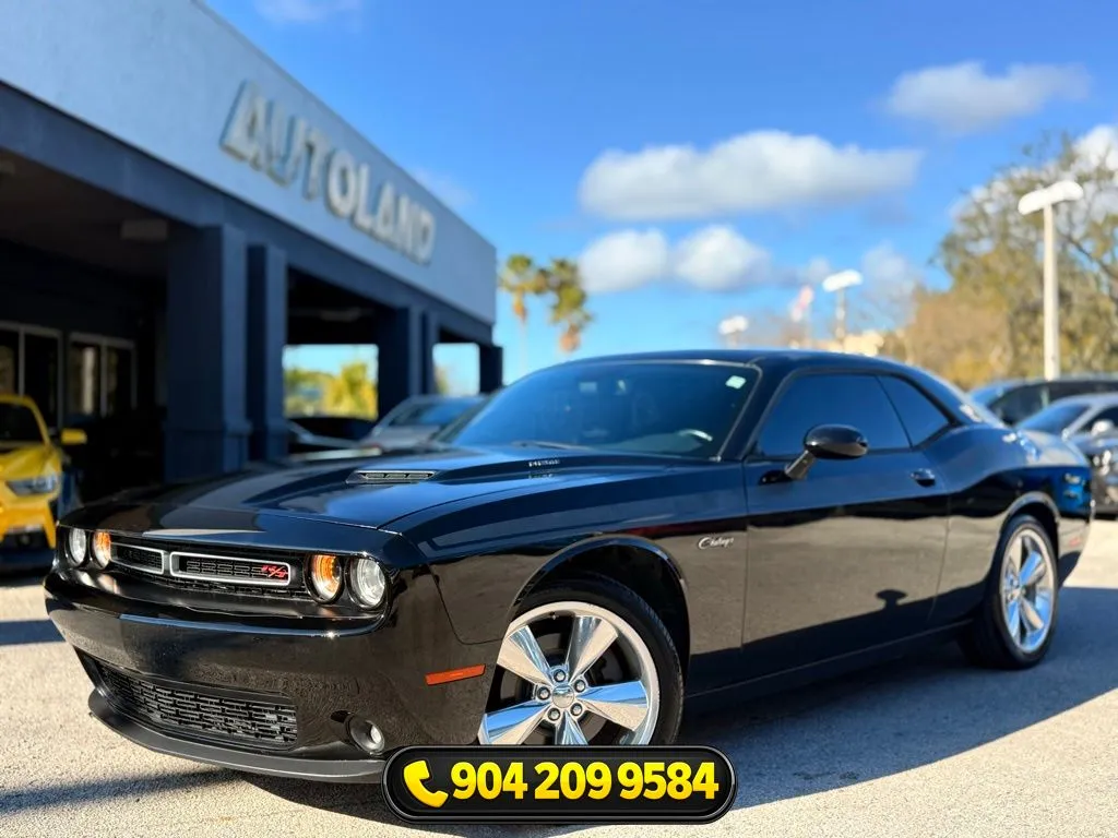 Black 2016 Dodge Challenger R/T for sale in Jacksonville, FL