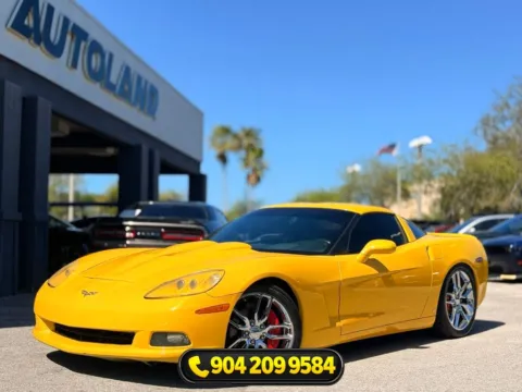Yellow 2007 Chevrolet Corvette for sale in Jacksonville, FL