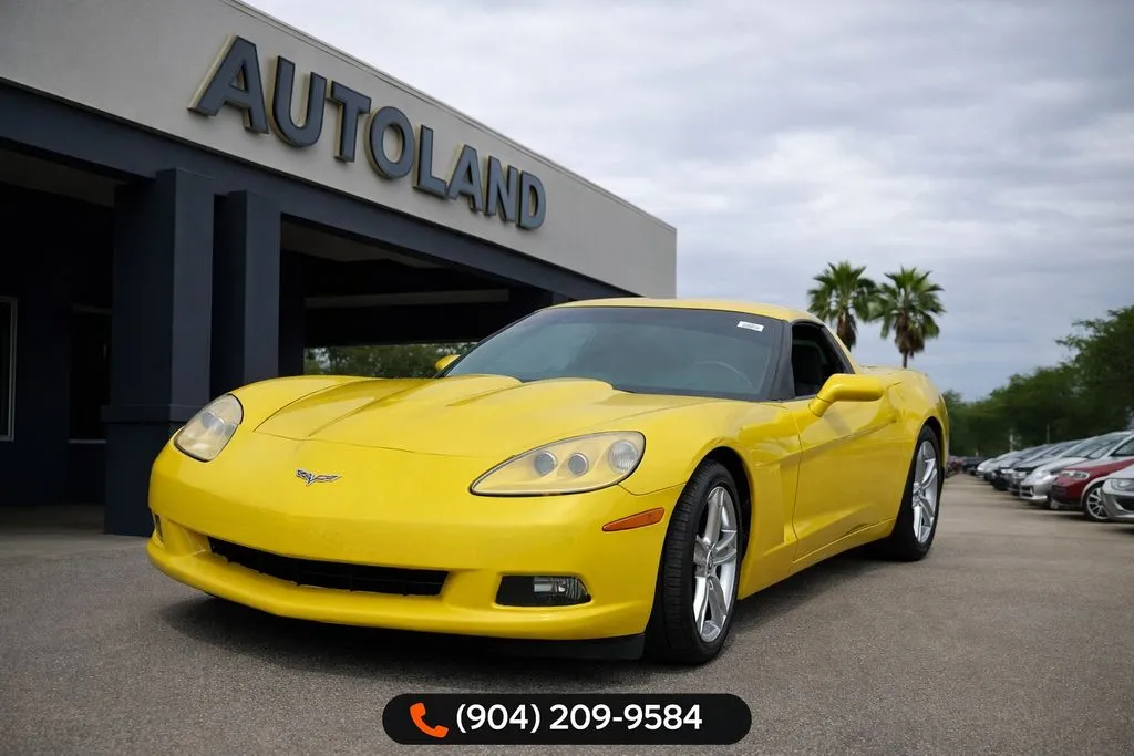 Yellow 2007 Chevrolet Corvette for sale in Jacksonville, FL