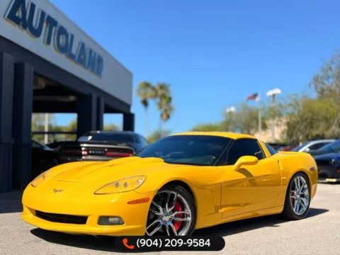 Yellow 2007 Chevrolet Corvette for sale in Jacksonville, FL