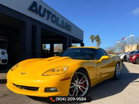 Yellow 2007 Chevrolet Corvette for sale in Jacksonville, FL