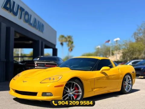 Yellow 2007 Chevrolet Corvette for sale in Jacksonville, FL