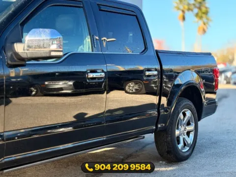 Another view of 2018 Ford F-150 Platinum for sale in Jacksonville, FL at AUTOLAND