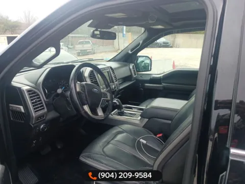 Another view of 2018 Ford F-150 Platinum for sale in Jacksonville, FL at AUTOLAND