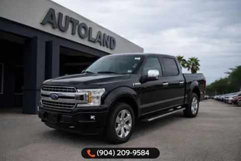 Black 2018 Ford F-150 Platinum for sale in Jacksonville, FL