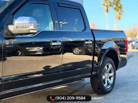 Another view of 2018 Ford F-150 Platinum for sale in Jacksonville, FL at AUTOLAND