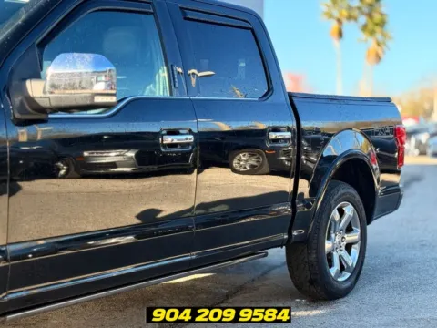 Another view of 2018 Ford F-150 Platinum for sale in Jacksonville, FL at AUTOLAND