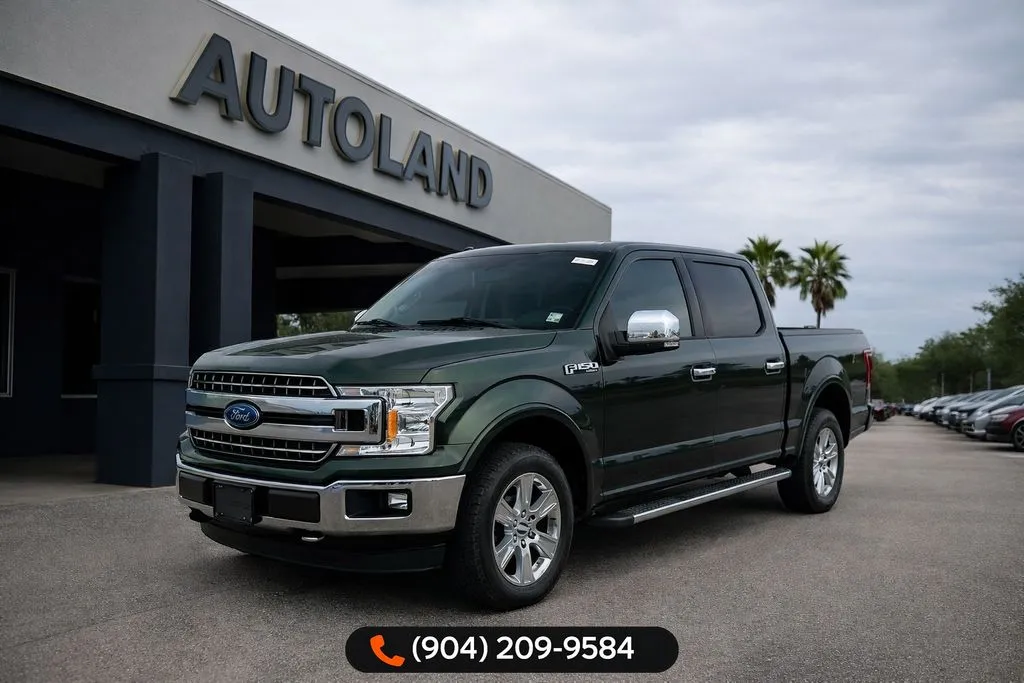 Green 2016 Ford F-150 Lariat for sale in Jacksonville, FL