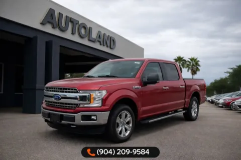 Red 2018 Ford F-150 XLT for sale in Jacksonville, FL