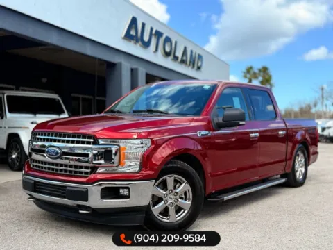 Red 2018 Ford F-150 XLT for sale in Jacksonville, FL