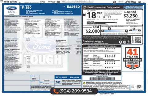 Photos of 2018 Ford F-150 XLT for sale in Jacksonville, FL at AUTOLAND