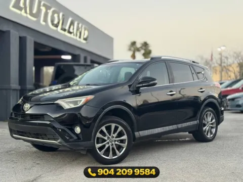 Black 2016 Toyota RAV4 Limited for sale in Jacksonville, FL