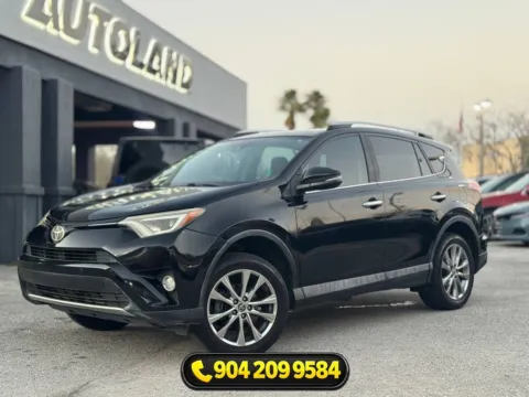 Black 2016 Toyota RAV4 Limited for sale in Jacksonville, FL