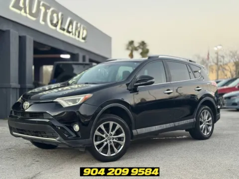 Black 2016 Toyota RAV4 Limited for sale in Jacksonville, FL