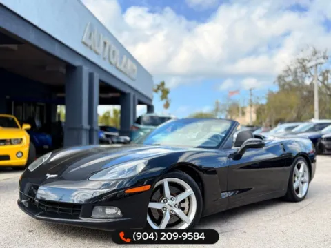 Black 2008 Chevrolet Corvette for sale in Jacksonville, FL