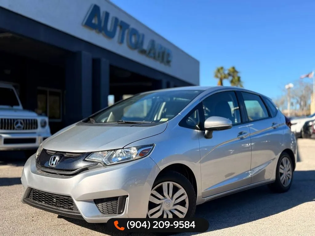 Silver 2016 Honda Fit LX for sale in Jacksonville, FL