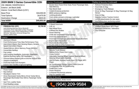 Photos of 2009 BMW 3 Series 328i for sale in Jacksonville, FL at AUTOLAND