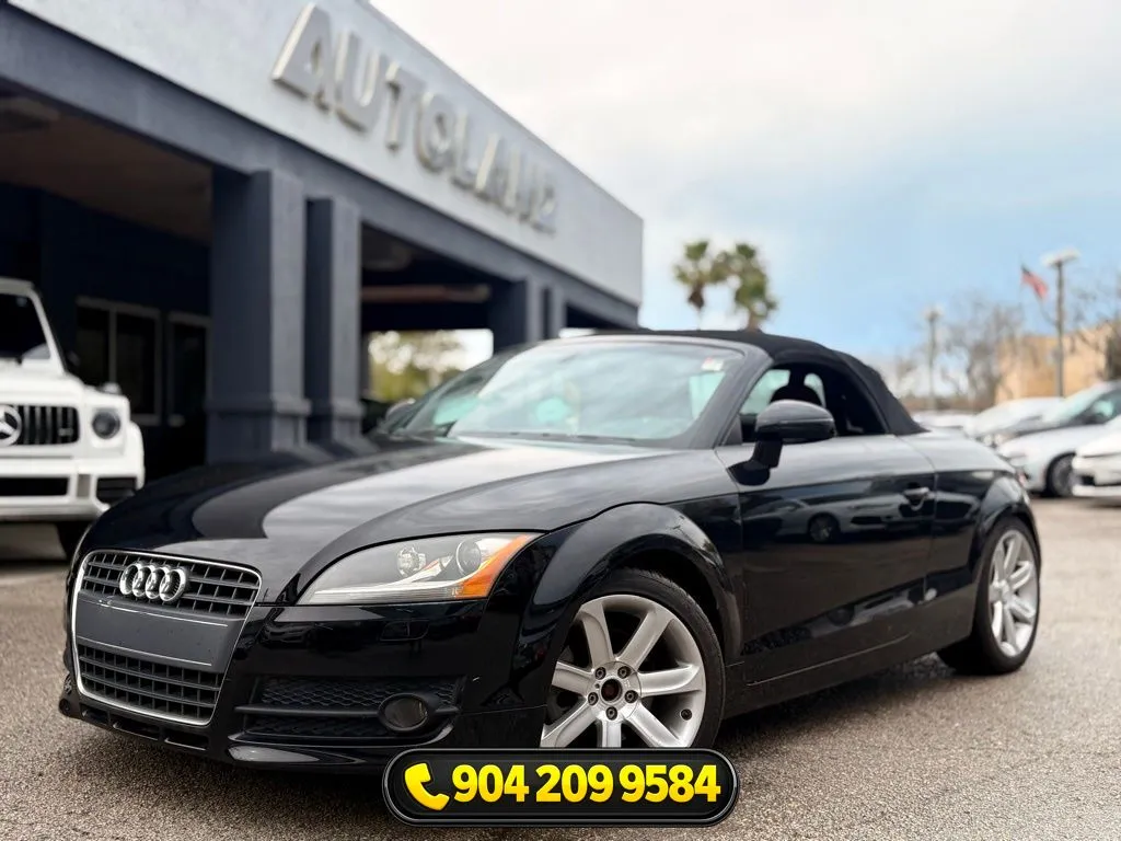 Black 2008 Audi TT 2.0T Roadster for sale in Jacksonville, FL