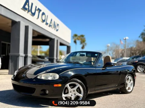 Black 2002 Mazda Miata for sale in Jacksonville, FL