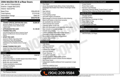 More photos of 2006 Mazda RX-8 Shinka Special Edition at AUTOLAND, FL