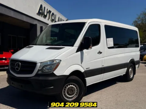 White 2016 Mercedes-Benz Sprinter 2500 Passenger 144 WB for sale in Jacksonville, FL
