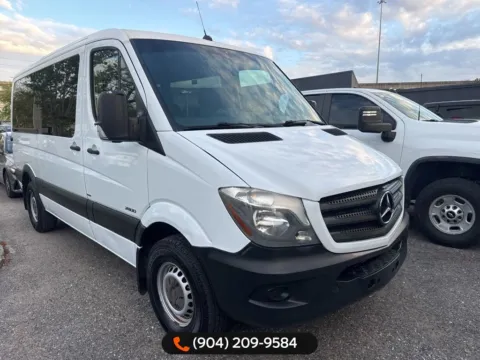White 2016 Mercedes-Benz Sprinter 2500 Passenger 144 WB for sale in Jacksonville, FL