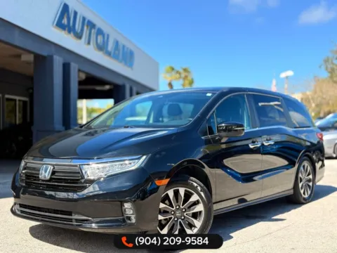 Black 2021 Honda Odyssey EX-L for sale in Jacksonville, FL
