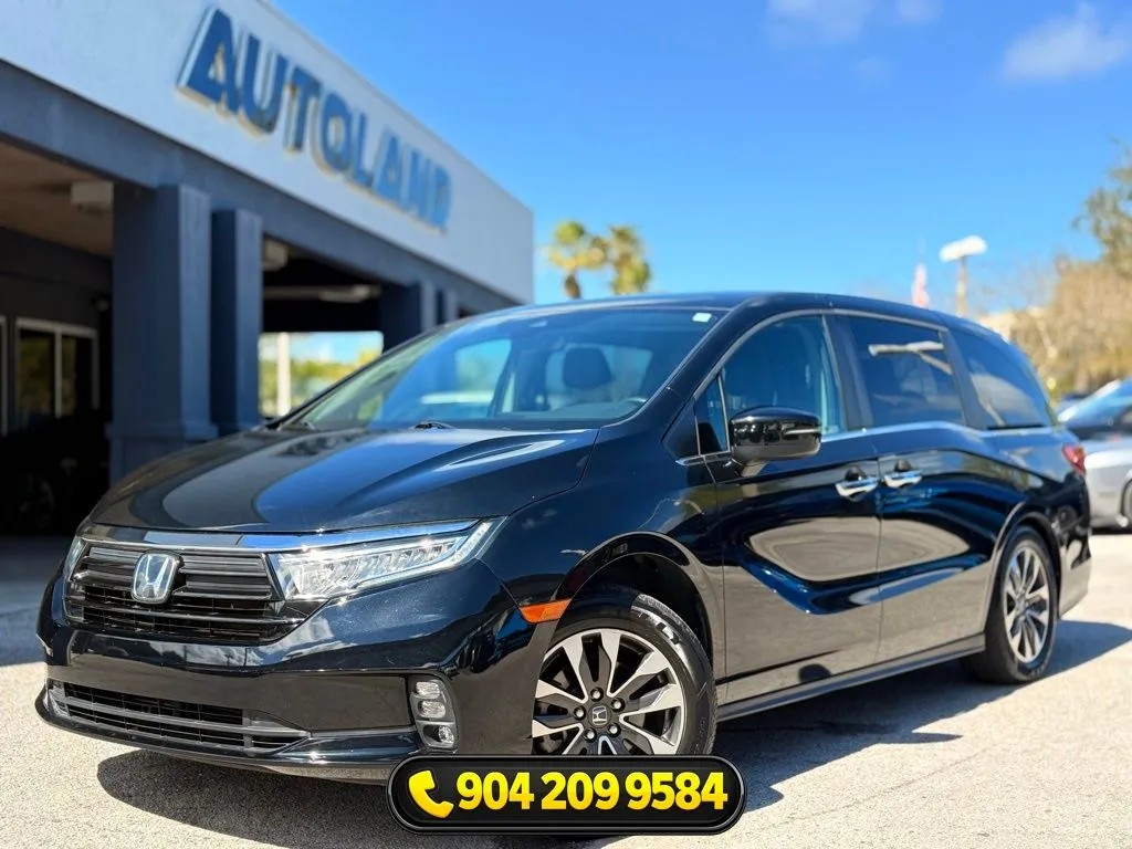 Black 2021 Honda Odyssey EX-L for sale in Jacksonville, FL