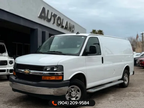 White 2023 Chevrolet Express 2500 Work Van for sale in Jacksonville, FL