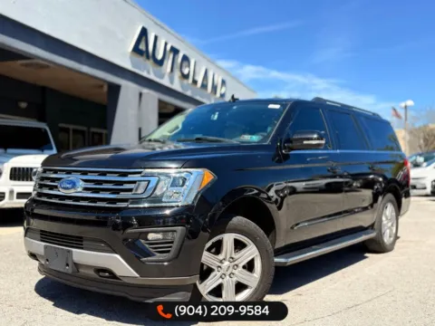 Black 2020 Ford Expedition Max XLT for sale in Jacksonville, FL