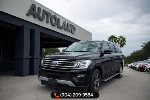 Black 2020 Ford Expedition Max XLT for sale in Jacksonville, FL