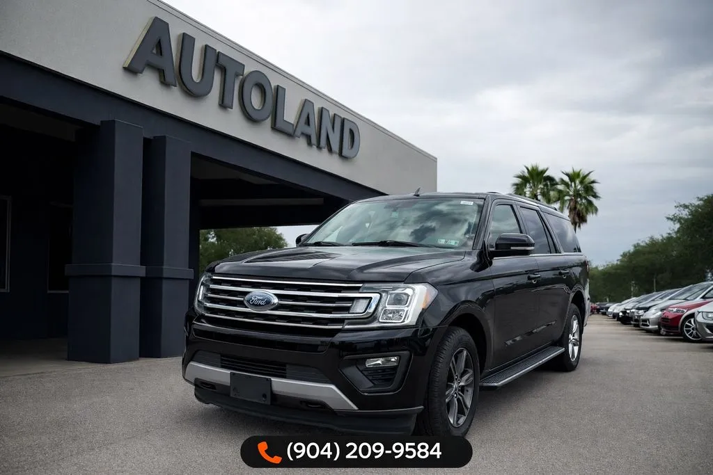 Black 2020 Ford Expedition Max XLT for sale in Jacksonville, FL
