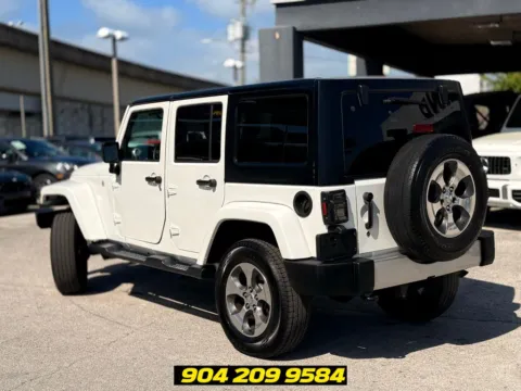 Another view of 2017 Jeep Wrangler Unlimited Sahara for sale in Jacksonville, FL at AUTOLAND