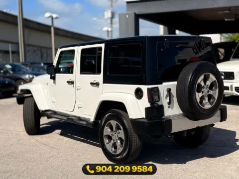 Another view of 2017 Jeep Wrangler Unlimited Sahara for sale in Jacksonville, FL at AUTOLAND
