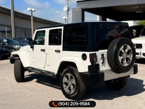 Another view of 2017 Jeep Wrangler Unlimited Sahara for sale in Jacksonville, FL at AUTOLAND