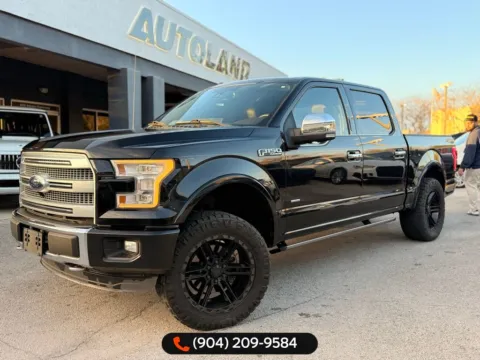 Photos of 2016 Ford F-150 Platinum for sale in Jacksonville, FL at AUTOLAND