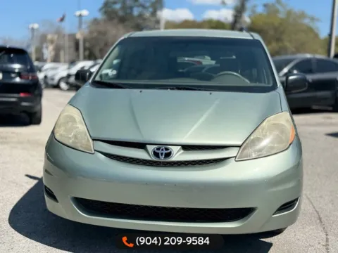 Silver 2007 Toyota Sienna CE for sale in Jacksonville, FL