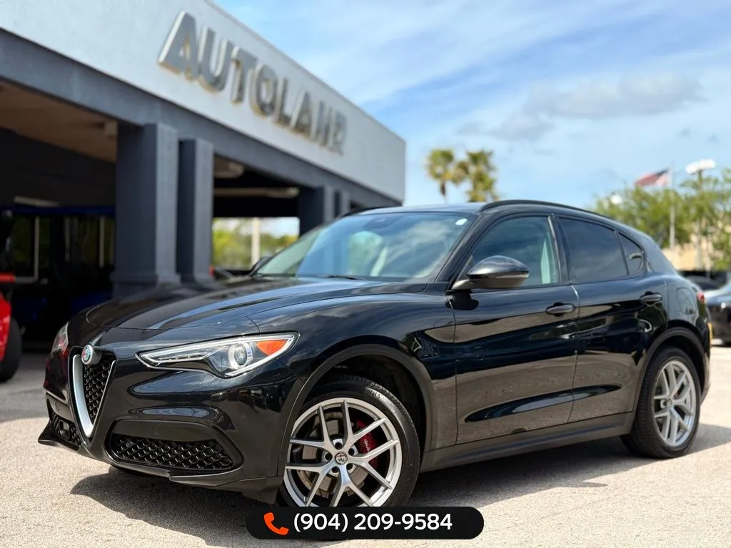 Black 2018 Alfa Romeo Stelvio for sale in Jacksonville, FL