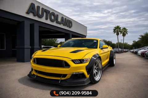Yellow 2015 Ford Mustang GT Premium for sale in Jacksonville, FL