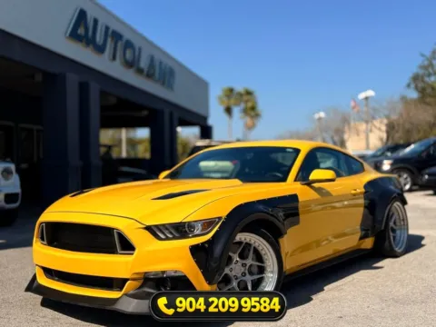 Yellow 2015 Ford Mustang GT Premium for sale in Jacksonville, FL