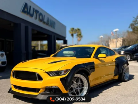 Yellow 2015 Ford Mustang GT Premium for sale in Jacksonville, FL