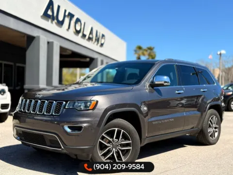 Gray 2020 Jeep Grand Cherokee Limited for sale in Jacksonville, FL